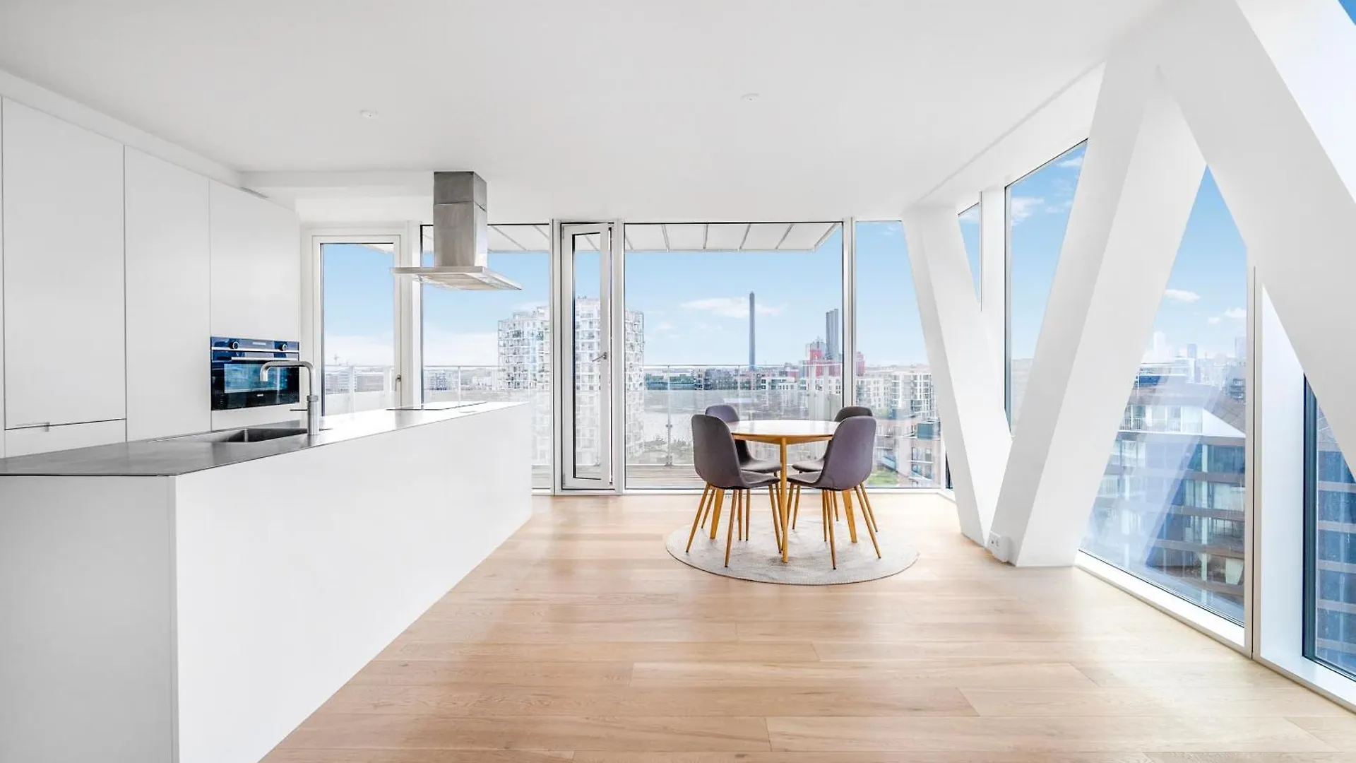 Apartmán Luksurios 2Br Penthouse Pa Islands Brygge Kodaň Dánsko